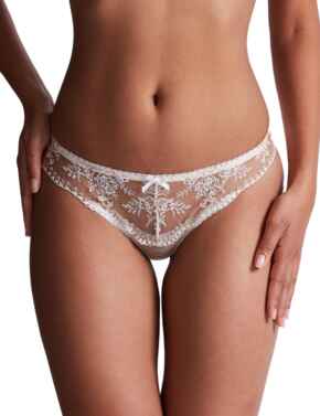 Trésor Infini Half cup bra White wind