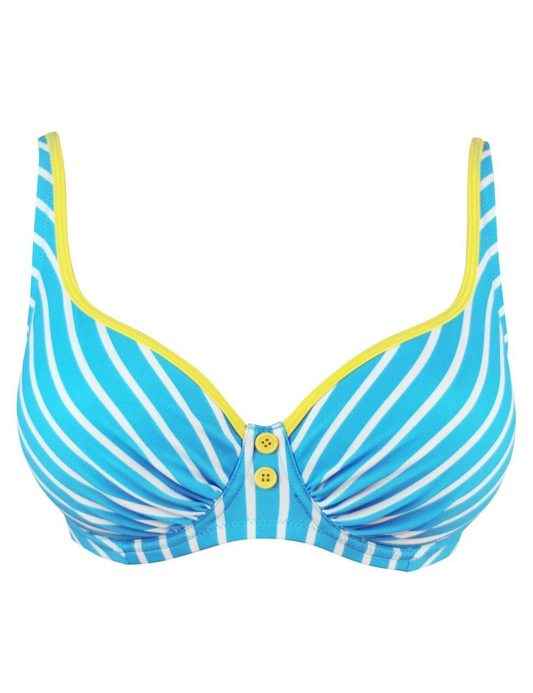 Pour Moi Starboard Underwired Bikini Top 68012 New Womens Swimwear 