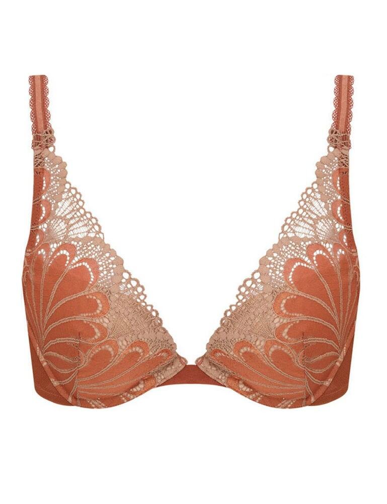 Wonderbra Push Up Bra Refined Glamour Wired Padded Triangle Lace