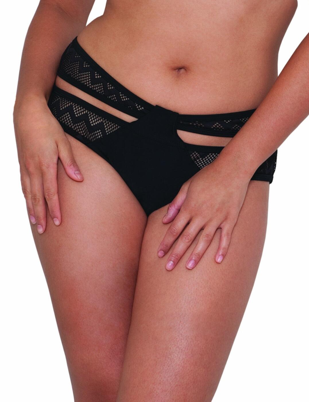 Sociologie maak het plat Op de kop van Curvy Kate Hi Voltage Strappy Mini Bikini Brief Bottoms CS4105 Womens  Swimwear | eBay